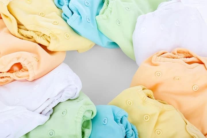 Picture of cloth diapers