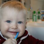 How to get a toddler to brush their teeth