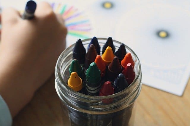 Toddler coloring