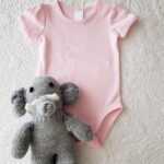 A onesie for a baby