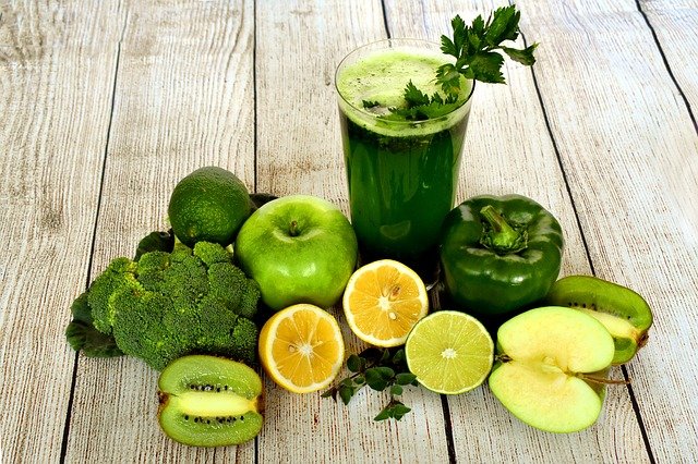 Fruits and vegetables for detoxing