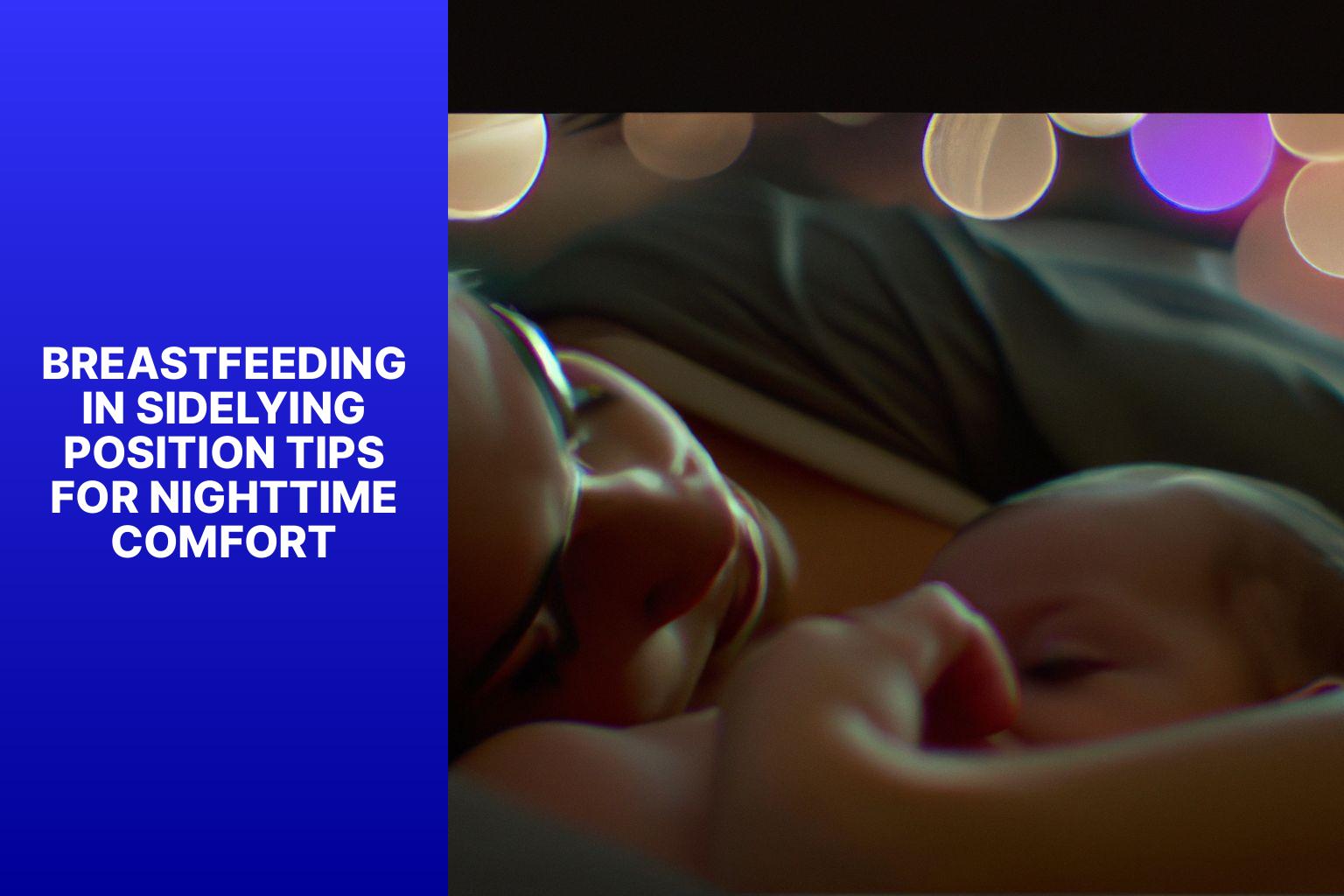 Breastfeeding in SideLying Position Tips for Nighttime Comfort