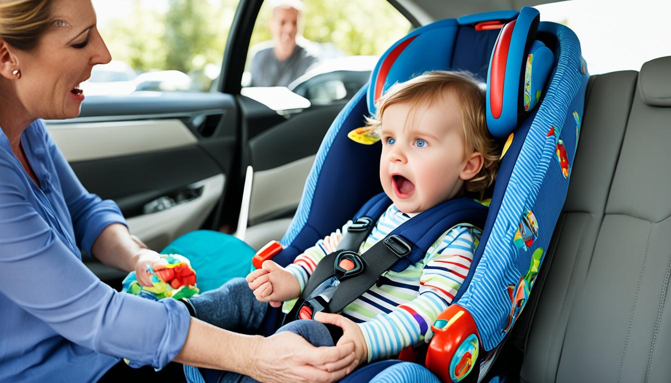 Forcing Toddler Into Car Seat