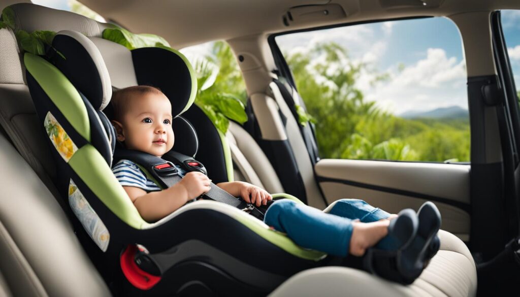 Rear-facing car seat safety for infants