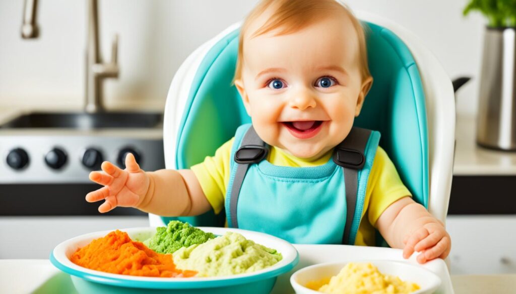 introducing solids to baby