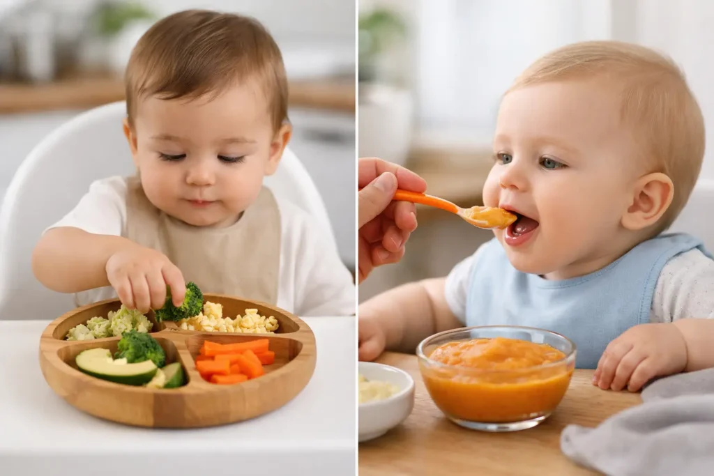 Baby Led Weaning vs Purees: Which Is Better?