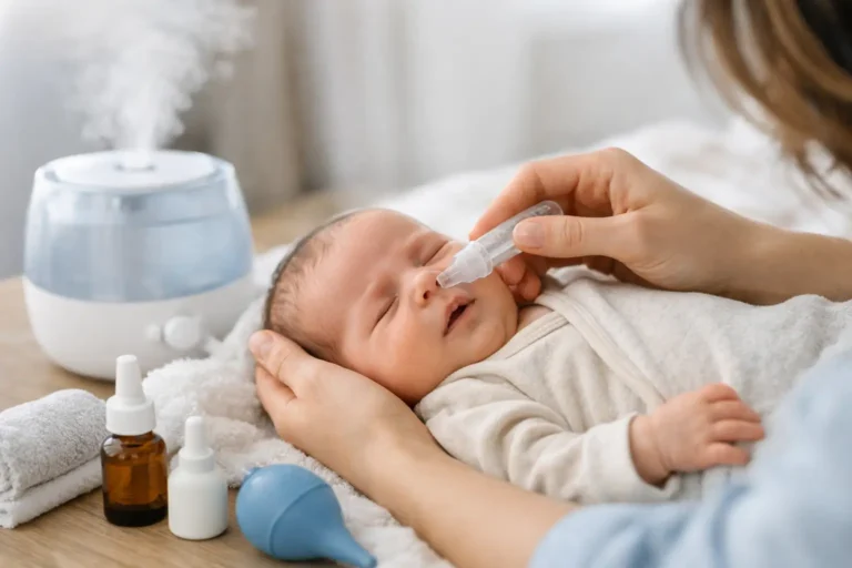 Newborn Congestion Relief Tips That Are Safe