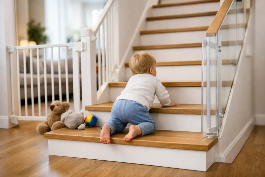 Childproofing Stairs for Safer Toddler Years