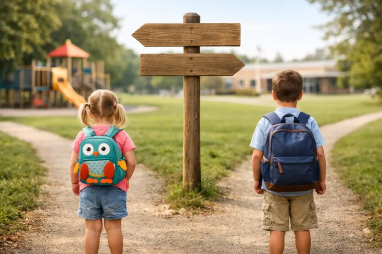 Preschool Versus Kindergarten for Your Child