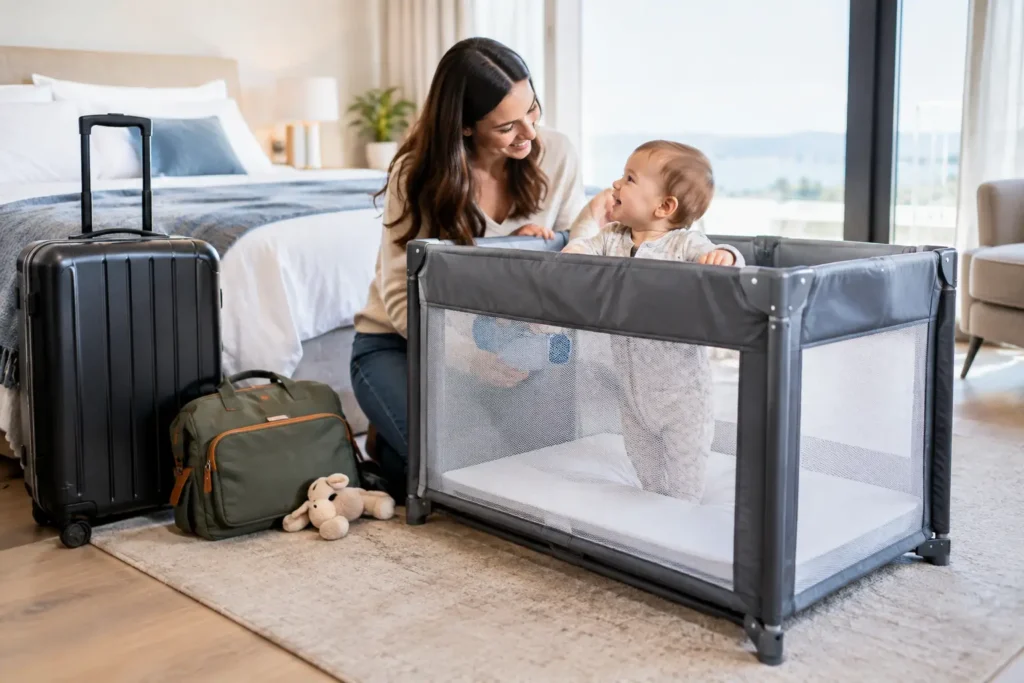 7 Best Travel Cribs for Easier Family Trips