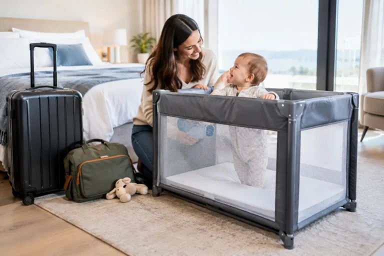 7 Best Travel Cribs for Easier Family Trips